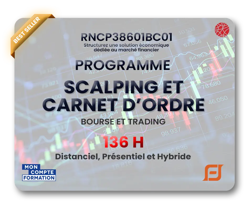 Formation Scalping et Carnet d'Ordre — 136H, Best Seller