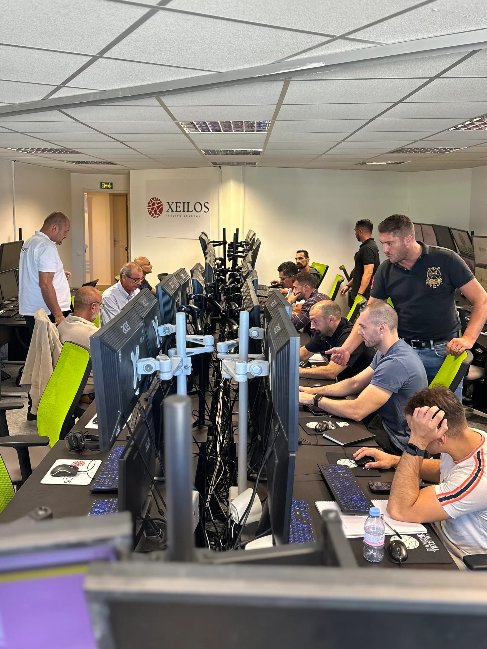 Salle de formation Xeilos Trading Academy à Nice